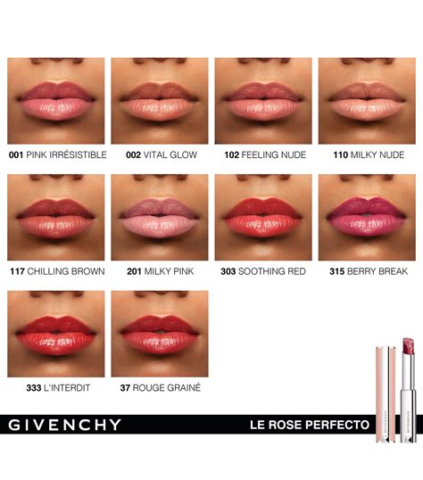 givenchy lip balm รีวิว|ซื้อ GIVENCHY Rose Perfecto Lip Balm .